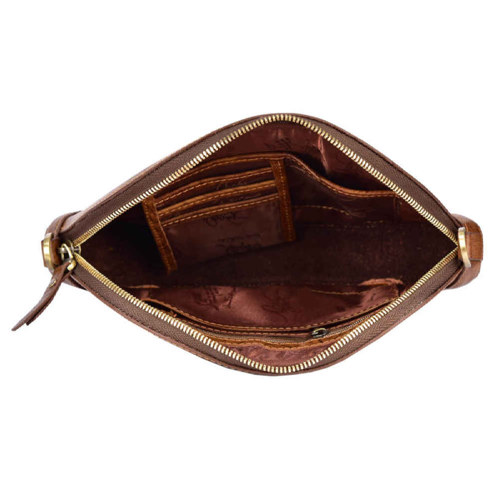 Luxurious Handcrafted Leather Crossbody Shoulder Bag – Tina Design