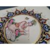 Original Persian Miniature Art Painting: Gouache on Cardboard - Banoo by Mohadeseh Asari