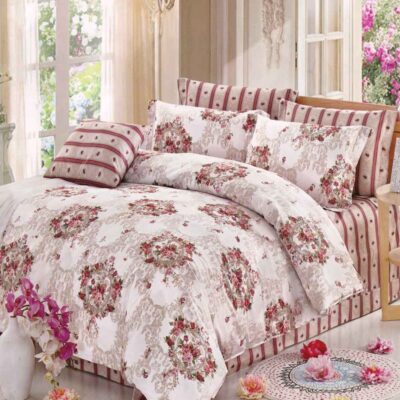 4-Piece Single-Sized Bed Linen Set – Eliza