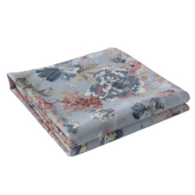 Cotton Single Flat Sheet – Soft & Durable, Lotus