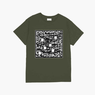 Persian Inspired T-Shirt Model Zharf with Elegant Persian Motif