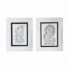 Set of 2 Original Persian Miniature Art Paintings: Watercolor - Horse
