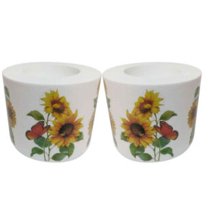 Tea Light Candle Holder Model Sun Flower