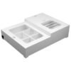 Baran Design Wooden Tea Chest with Integrated Warmer