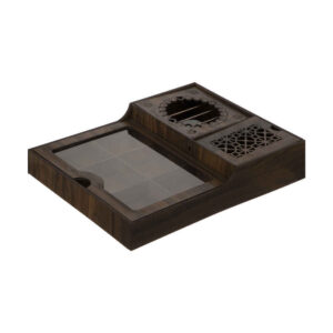 Hamta Style Elegant Warmer Tea Chest Organizer