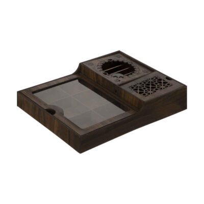 Elegant Warmer Wooden Tea Box Organizer & Storage for Snacks & Chocolate - Hamta Style