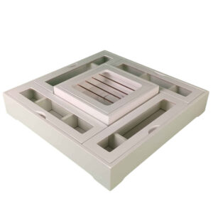 Hasti Edition Warmer-Equipped Wooden Tea Storage Chest