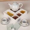Maral Model Warmer-Equipped Wooden Tea Chest