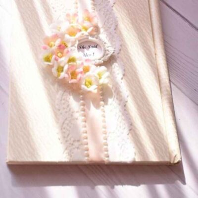 Persian Wedding Notebook Model Floral