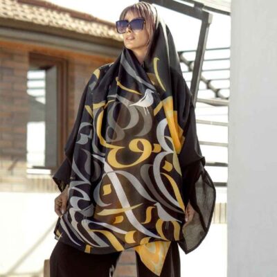 Persian Printed Shawl Artistic & Lightweight Eshgh