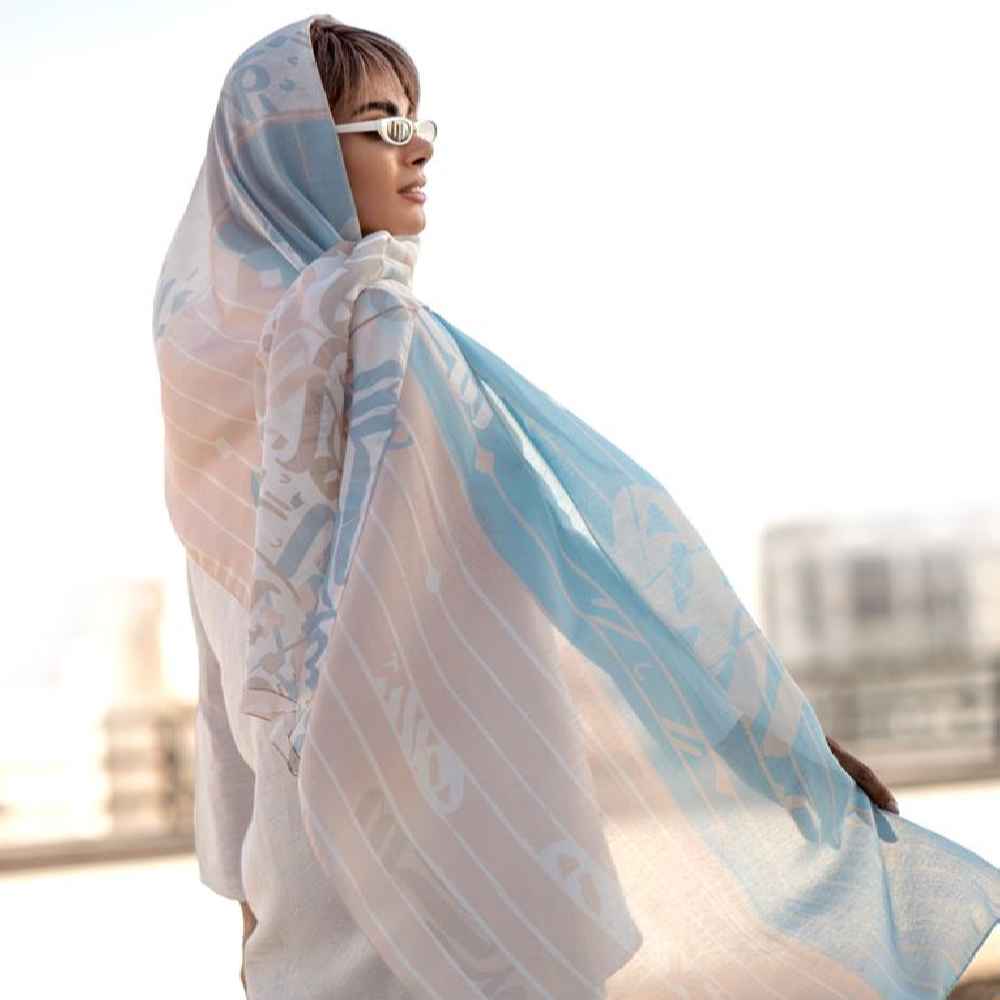 Persian Printed Shawl Artistic & Lightweight Vall