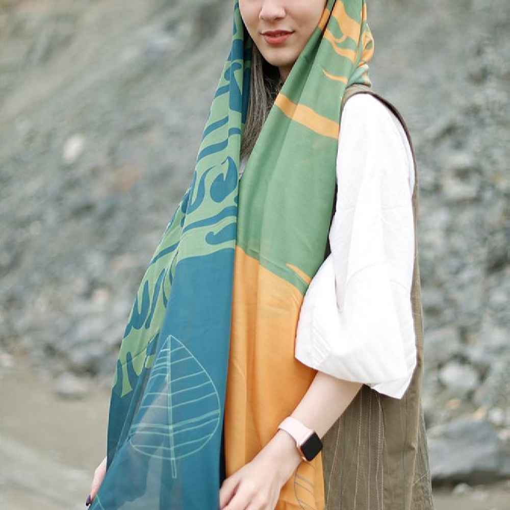 Persian Printed Shawl Artistic & Lightweight Barg