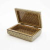 Handcrafted Wooden Jewelry Box with Persian Khatam Design - Ayda