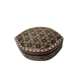 Handcrafted Wooden Jewelry Box with Persian Khatam Design – Cheshmi
