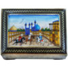 Handcrafted Wooden Jewelry Box with Persian Khatam Design - Naghsh Jahan