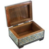 Handcrafted Wooden Jewelry Box with Persian Khatam Design - Naghsh Jahan
