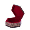 Handcrafted Wooden Jewelry Box with Persian Khatam Design - Setareh