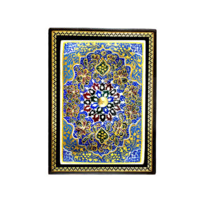Handcrafted Wooden Jewelry Box with Persian Khatam Design – Yalda
