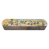 Wooden Pencil Box Handcrafted with Persian Khatamkari Art Iliati