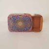 Persian Wooden Playing Card Box - Khatam Enameled Roya