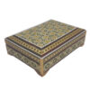 Persian Wooden Playing Card Box - Khatam Enameled Taraneh