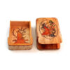 Persian Wooden Playing Card Box - Khatam Enameled Miniature