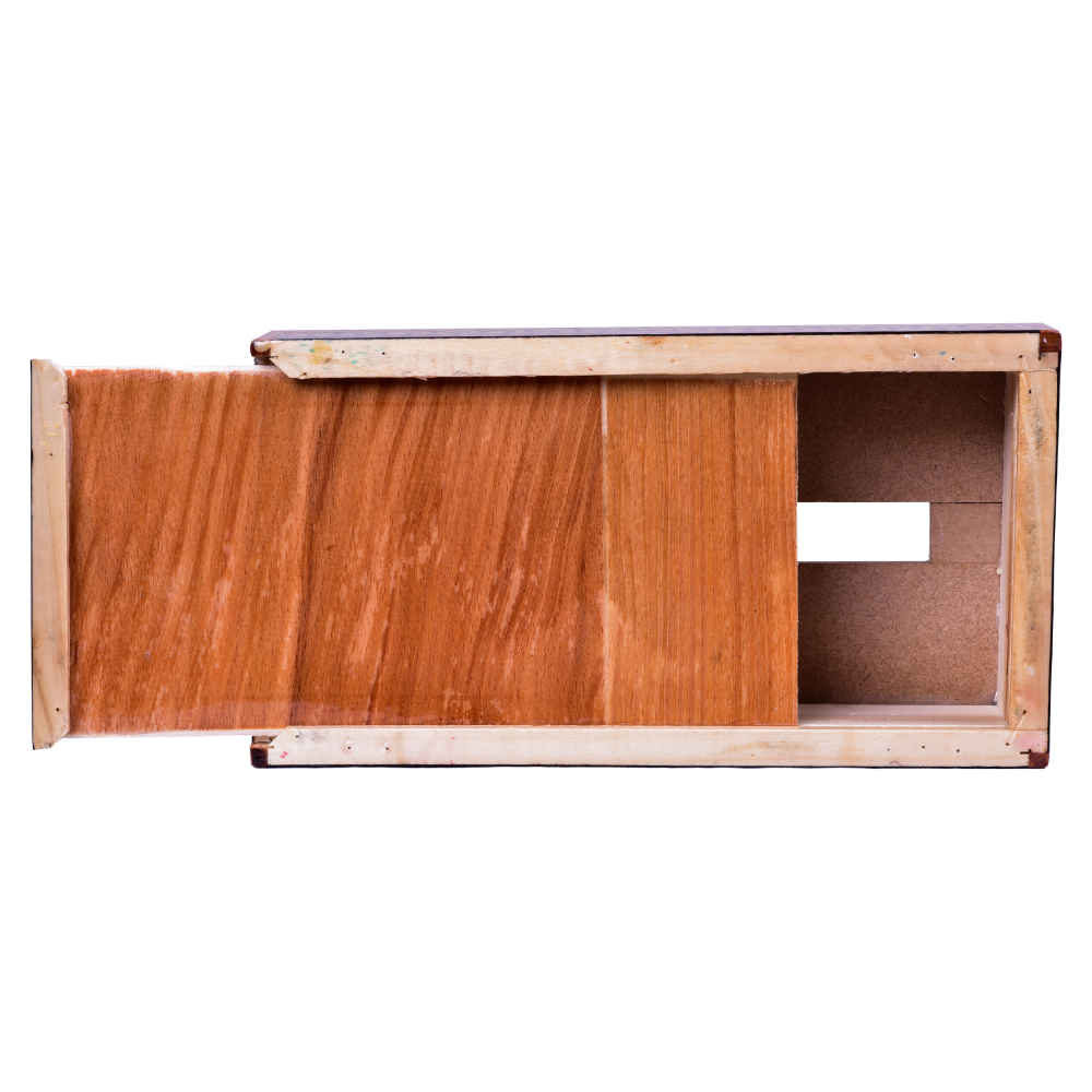 Handcrafted Persian Wooden Tissue Box Cover – Khatamkari Sana