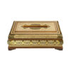 Handcrafted Persian Wooden Tissue Box Cover – Khatamkari Shabnam