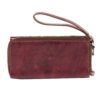 Persian Leather Long Wallet for Women with Tajli Design