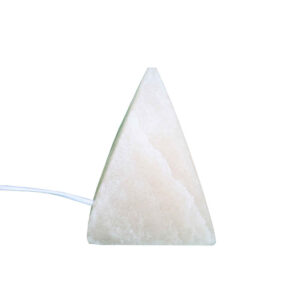 Pyramid Salt Lamp – Handcrafted Natural Stone Design