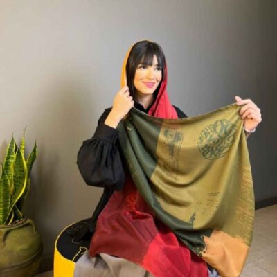 Persian Printed Shawl Artistic & Lightweight Koocheh