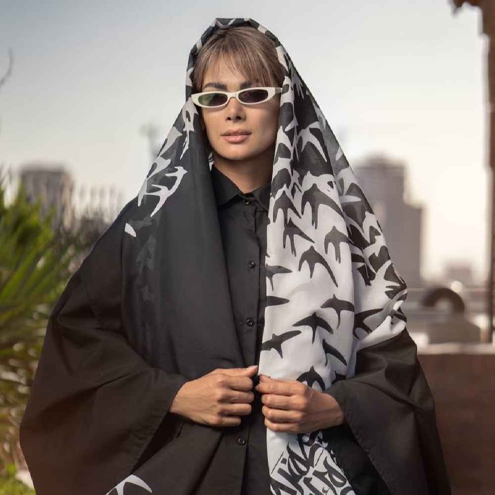 Persian Printed Shawl Artistic & Lightweight Parastoo