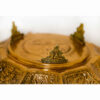 Persian Decorative Copper Engraved Wall Plate Rima
