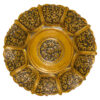 Persian Decorative Copper Engraved Wall Plate Rima