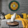 Persian Decorative Pottery Wall Plate Hand-Painted Tile