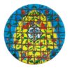 Decorative Pottery Wall Plate Hand-Painted Persian Turquoise