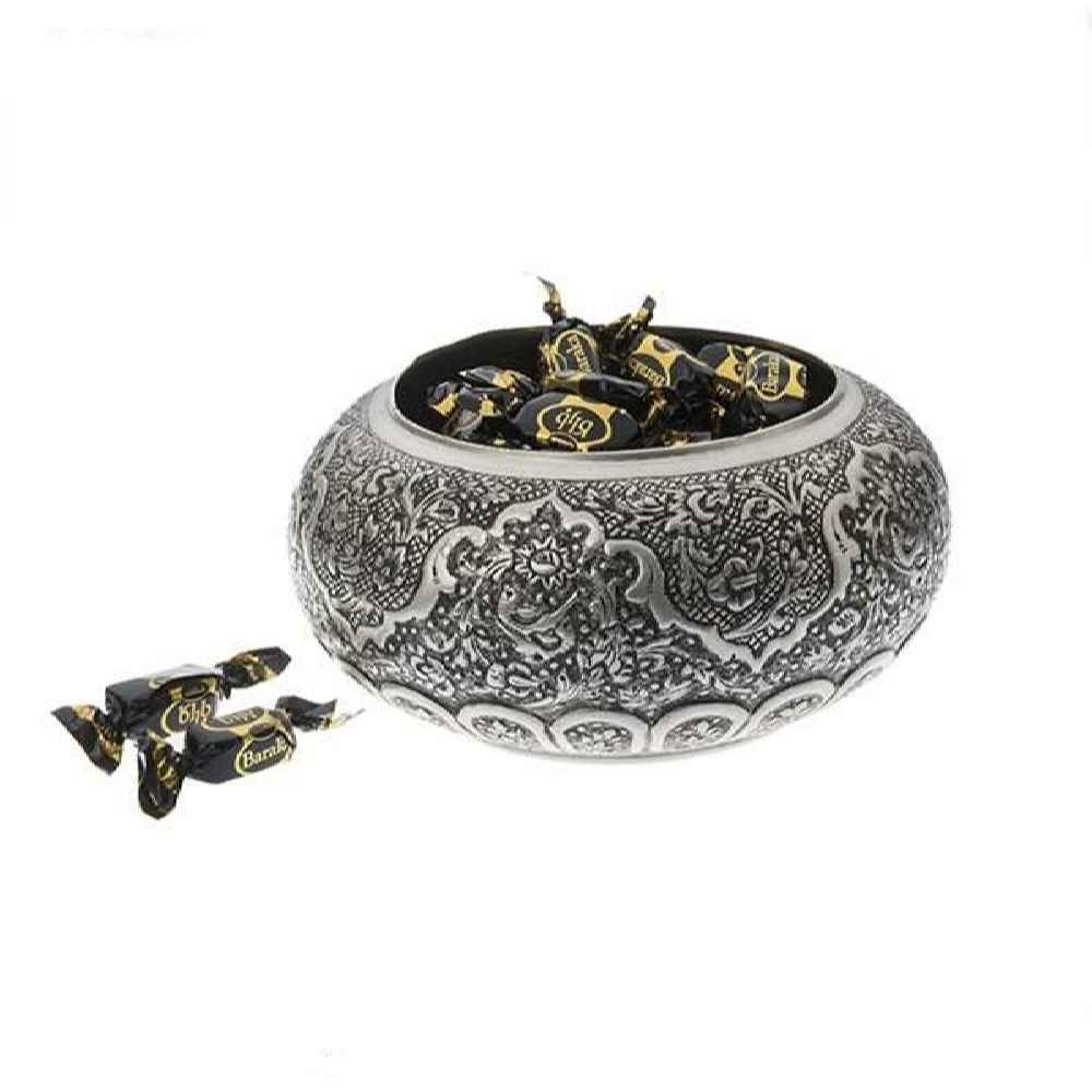 Handcrafted Persian Engraved Copper Sugar Bowl Nima