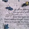 For The Sake of The Cobbled Street That Would Take Me To You