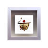 Decorative Persian Ceramic Tile - Calligraphy Pattern: Jahan