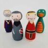 Handmade Wooden Peg Dolls - Game of Thrones Fantasy Characters