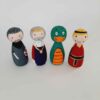 Handmade Wooden Peg Dolls - Game of Thrones Fantasy Characters