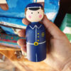 Handmade Wooden Peg Dolls - Police and Thief Adventure Set