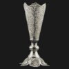 Handcrafted Persian Filigree Decorative Vase, Featuring the Almas Model with a Silver-Plated Trumpet Silhouette and Floral Pattern
