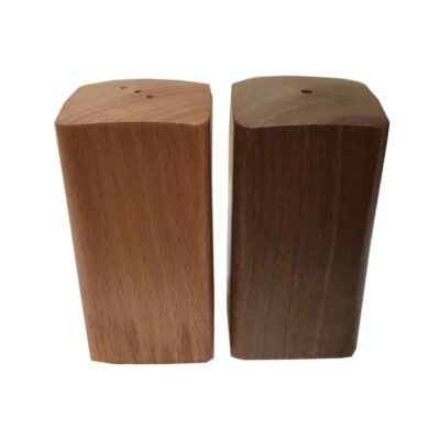 Set of Wooden Salt & Pepper Shakers Luck