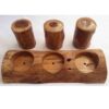 Set of Wooden Salt & Pepper Shakers Yalda