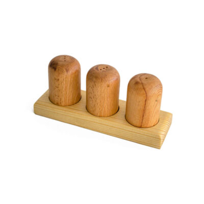 Set of Wooden Salt & Pepper Shakers Yara