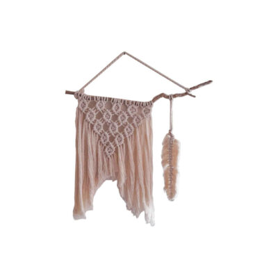 Handmade Macramé Wall Hanging Tapestry, Boho Decorative Wall Decor