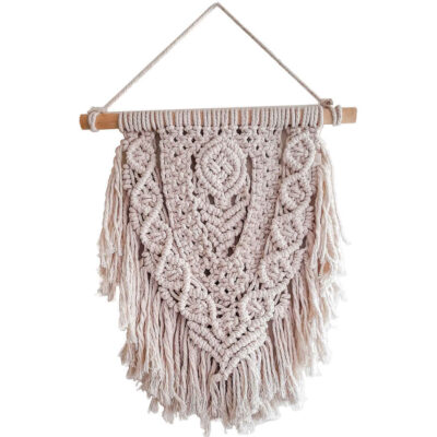 Handmade Macramé Wall Hanging Tapestry, Boho Decorative Wall Decor
