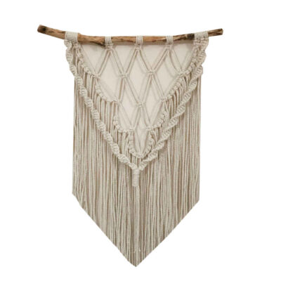 Handmade Cotton Macramé Wall Hanging Tapestry, Boho Decorative Wall Decor