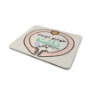 Desk Mouse Pad Artisanal Persian Calligraphy Pattern Love Yourself
